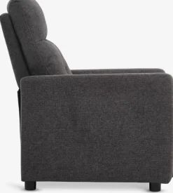 VEJLBYFauteuil inclinable VEJLBY tissu gris foncé