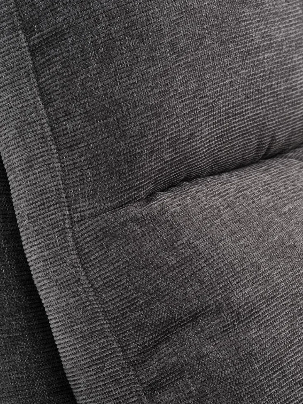 VEJLBYFauteuil inclinable VEJLBY tissu gris foncé