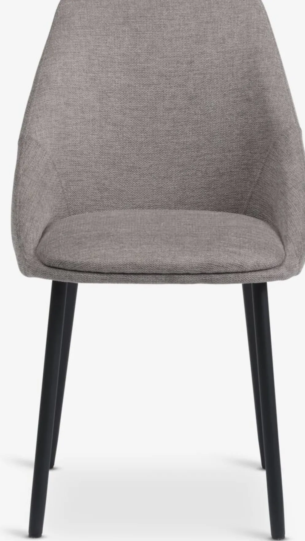 VELLEVChaise VELLEV tissu sable/noir