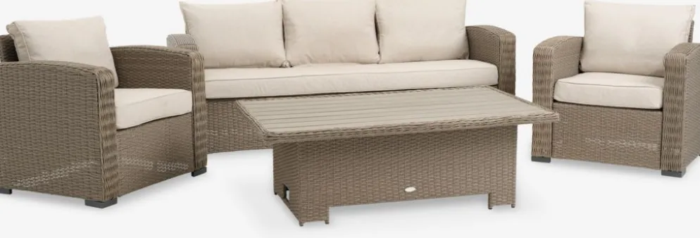 VEMBEnsemble lounge VEMB 5 personnes naturel
