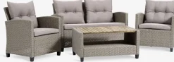 VENEnsemble lounge VEN 4 personnes naturel
