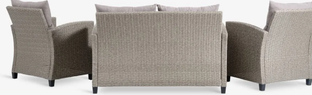 VENEnsemble lounge VEN 4 personnes naturel