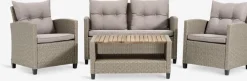 VENEnsemble lounge VEN 4 personnes naturel