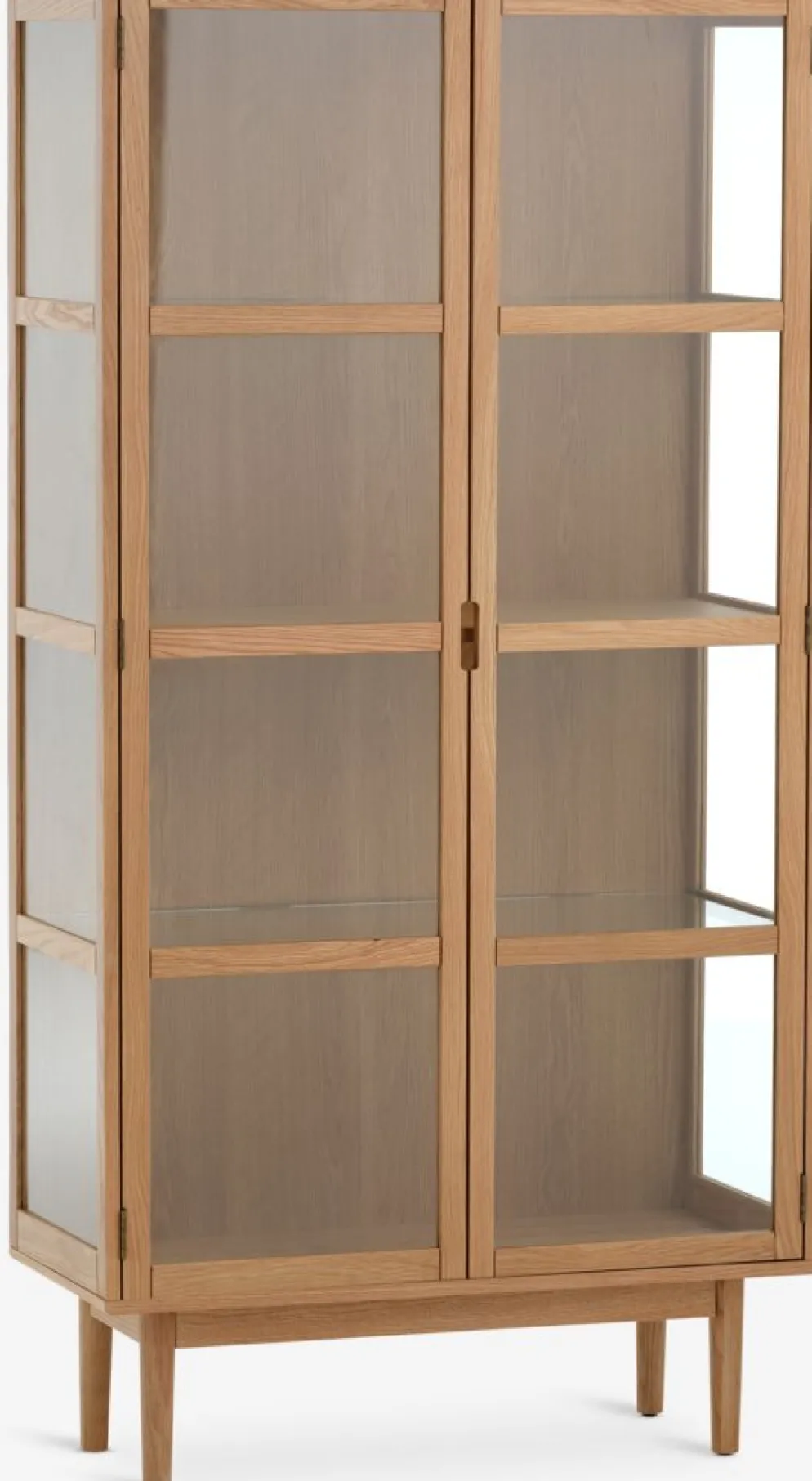 VESTERBYVitrine VESTERBY haut 2 portes chêne naturel