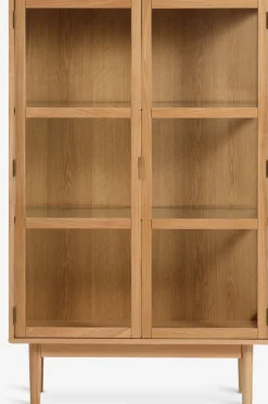 VESTERBYVitrine VESTERBY bas 2 portes chêne naturel