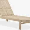 VESTERMADEBain de soleil VESTERMADE l75xL198 bois d'acacia