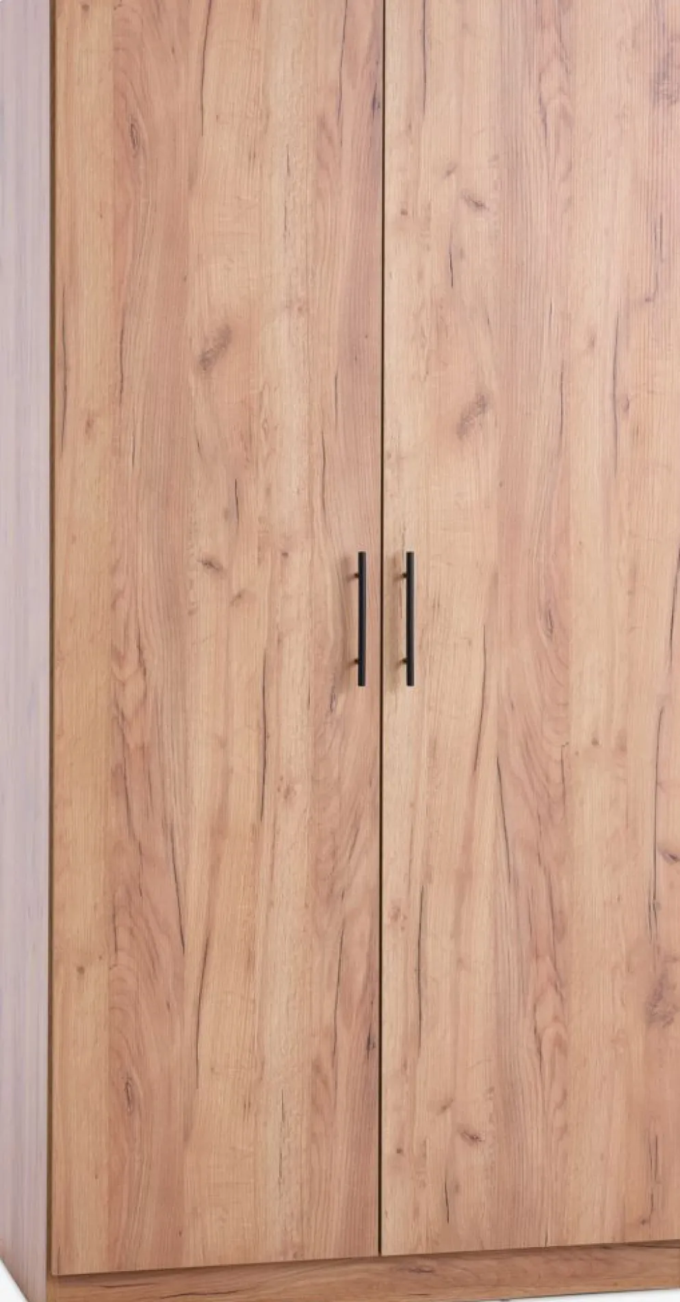 VIBYArmoire VIBY 101x200 2 portes coloris chêne naturel