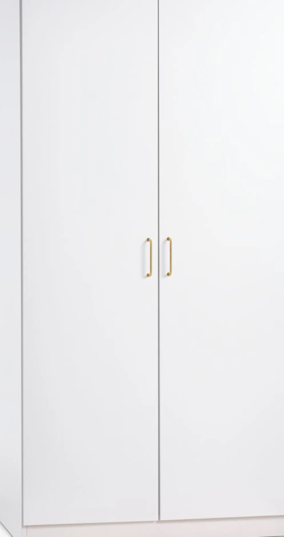 VIBYArmoire VIBY 101x200 2 portes blanc