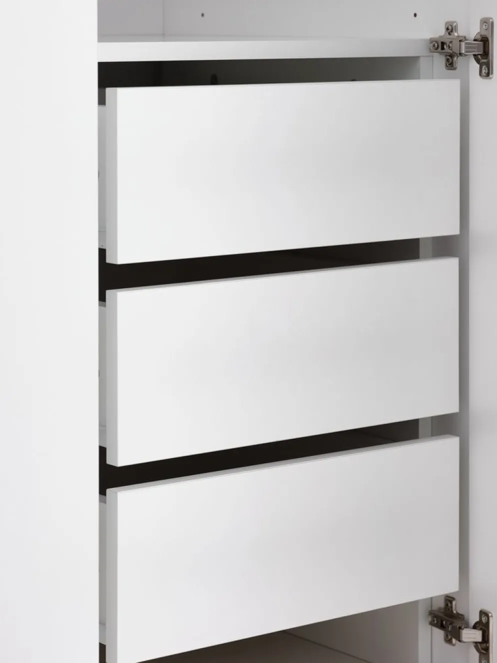 VIBYÉlément à tiroir pour armoire VIBY 3 tiroirs blanc
