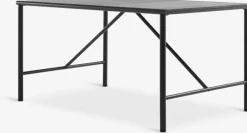 VIERLI + TRILLEVALLENVIERLI L149 table + 4 TRILLEVALLEN chaises noir