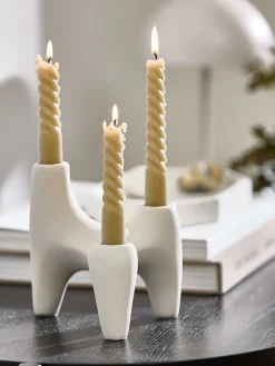 VIGNIRChandelier VIGNIR l13xL16xH15cm blanc cassé