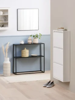 VIRUMConsole VIRUM 26x80 a/étagère noir
