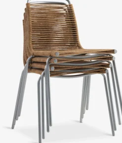 VRAADAL + MIDDAGSBERGETVRAADAL L62 table eujcalyptus + 2 MIDDAGSBERGET chaises