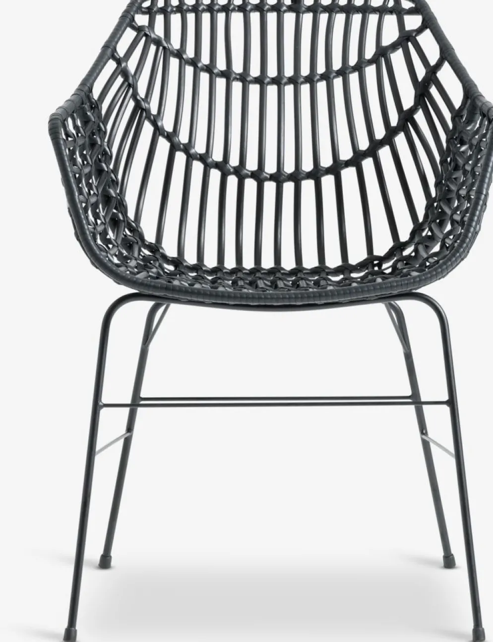 YPNASTED + ILDERHUSEYPNASTED L215 table naturel + 4 ILDERHUSE chaises noir