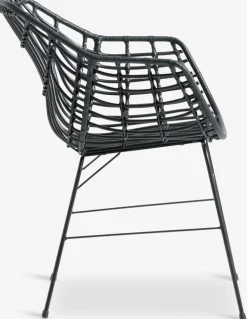YPNASTED + ILDERHUSEYPNASTED L215 table naturel + 4 ILDERHUSE chaises noir
