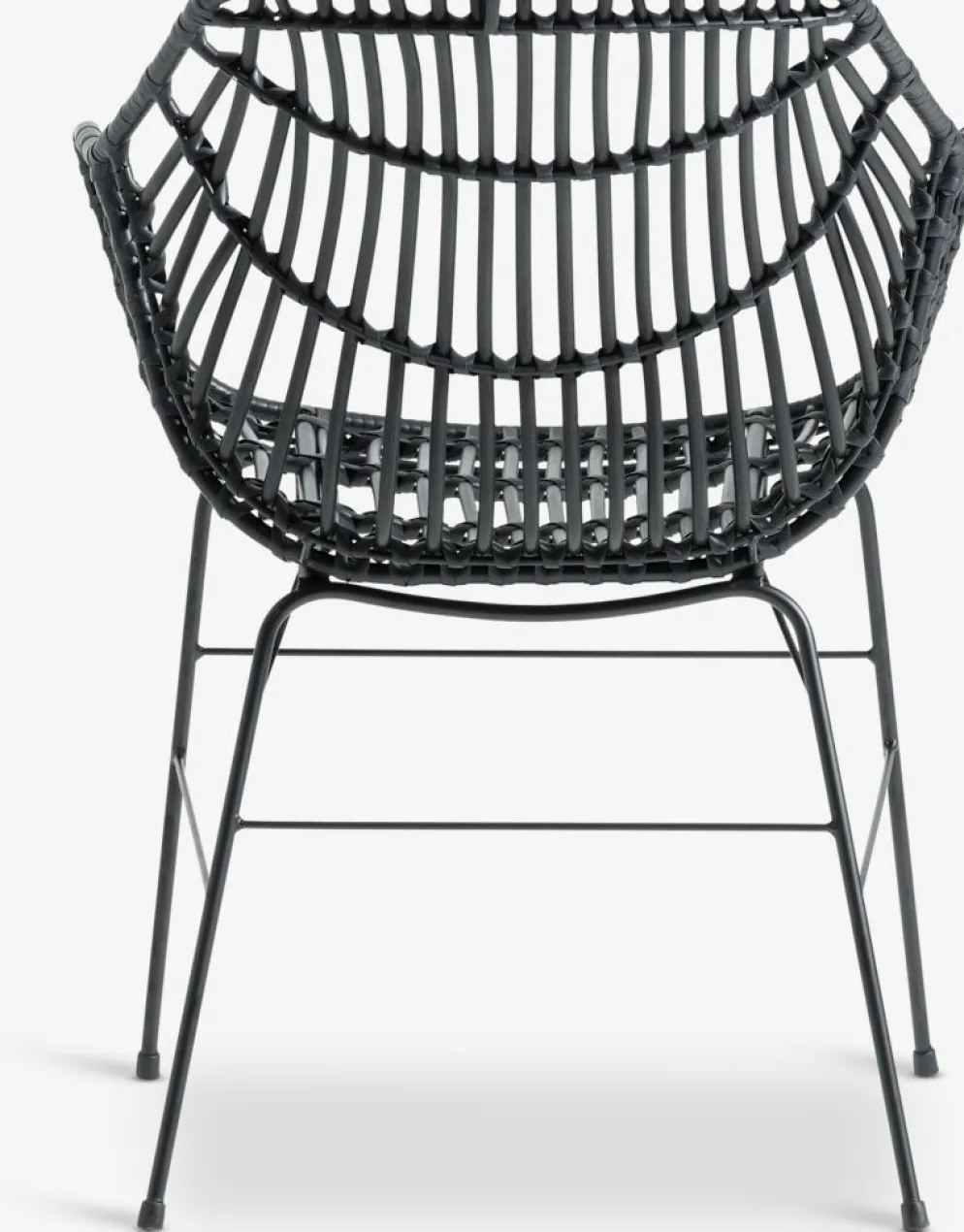 YPNASTED + ILDERHUSEYPNASTED L215 table naturel + 4 ILDERHUSE chaises noir